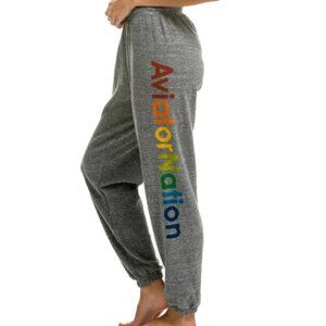 Aviator Nation Sweatpants - Heather Grey